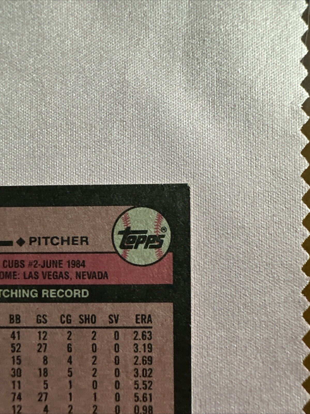 1989 Topps - #240 Greg Maddux