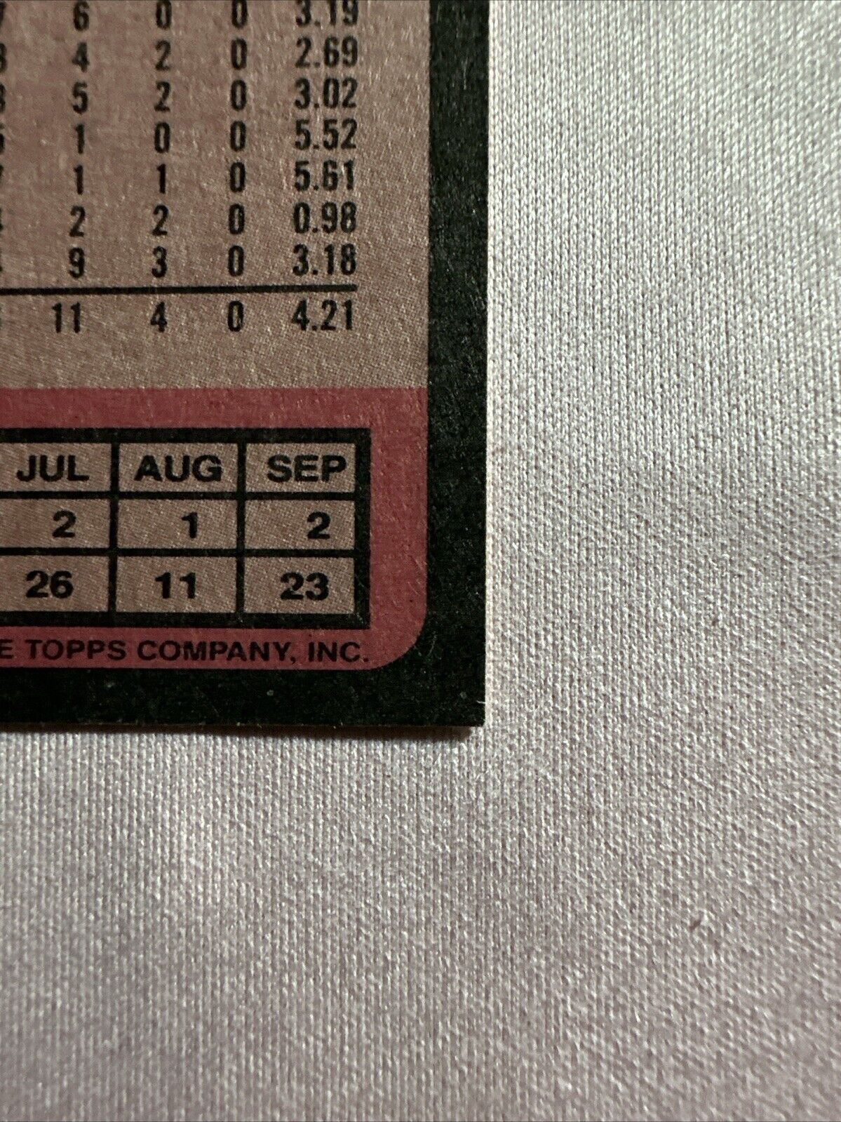1989 Topps - #240 Greg Maddux