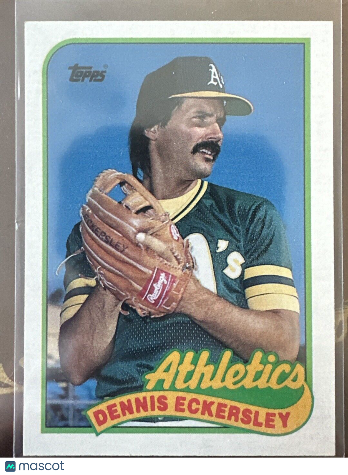 1989 Topps - #370 Dennis Eckersley