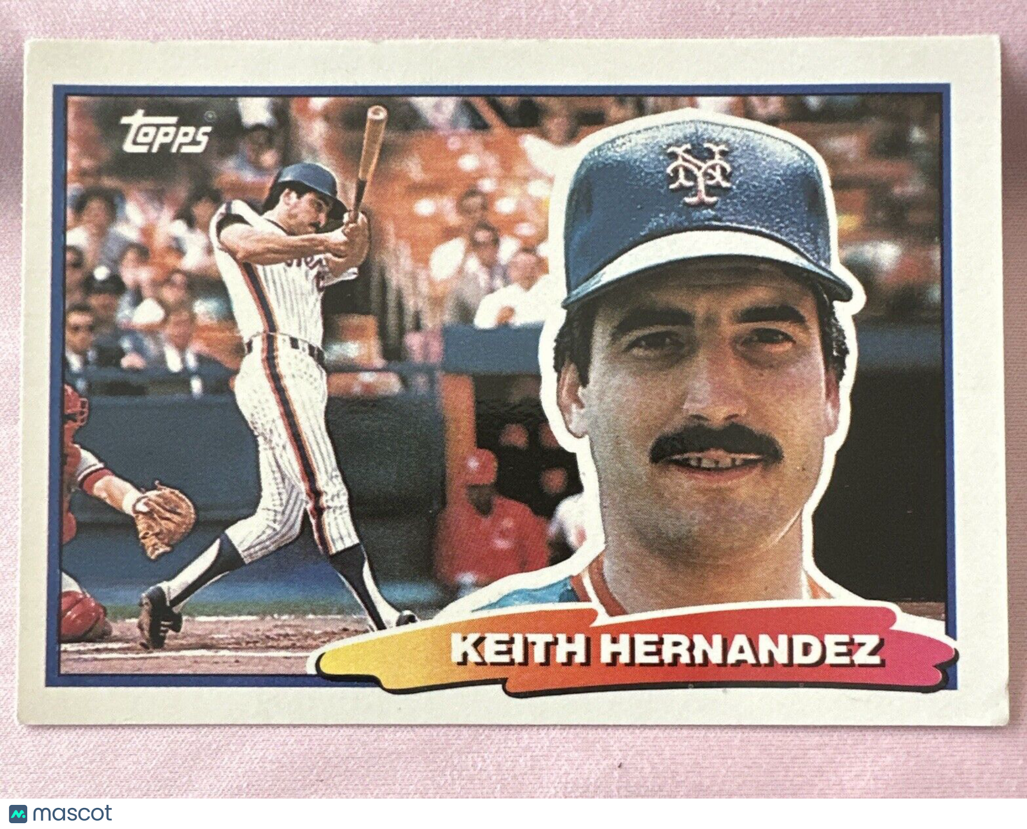 1988 Topps Big - C*D* on Back #59 Keith Hernandez