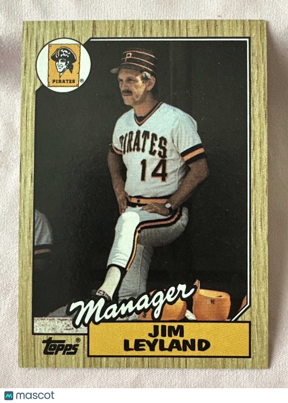1987 Topps - Tiffany #93 Jim Leyland (Manager)