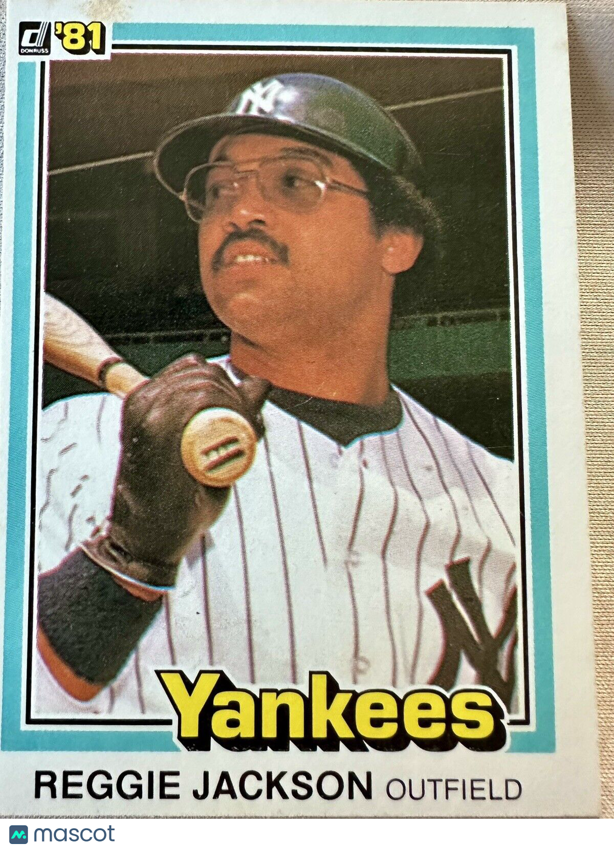 1981 Donruss - #228 Reggie Jackson