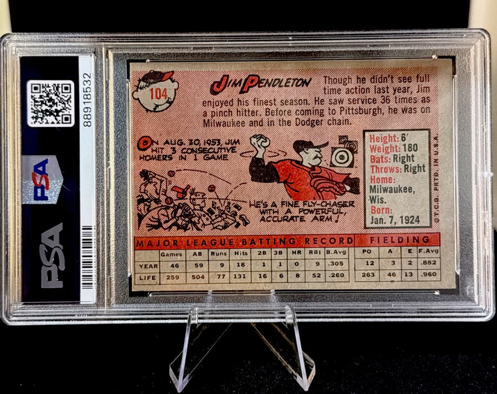 1958 Topps - Jim Pendleton #104